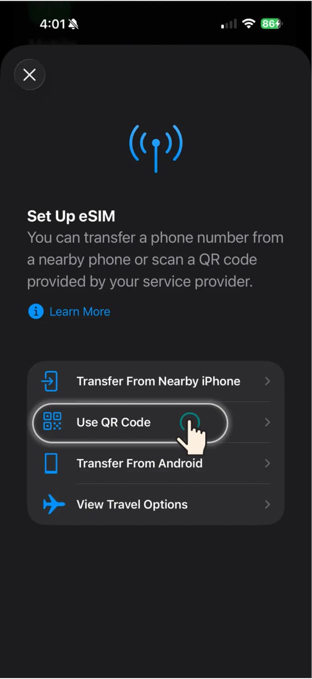 Set Up eSIM